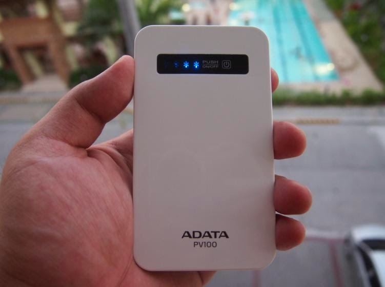 ADATA PV100 4200mAh Power Bank Review: Power On The Go Front