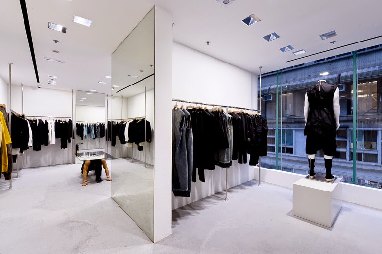 OPOLOP POPPY Rick Owens Freestanding Store Store in Hong Kong