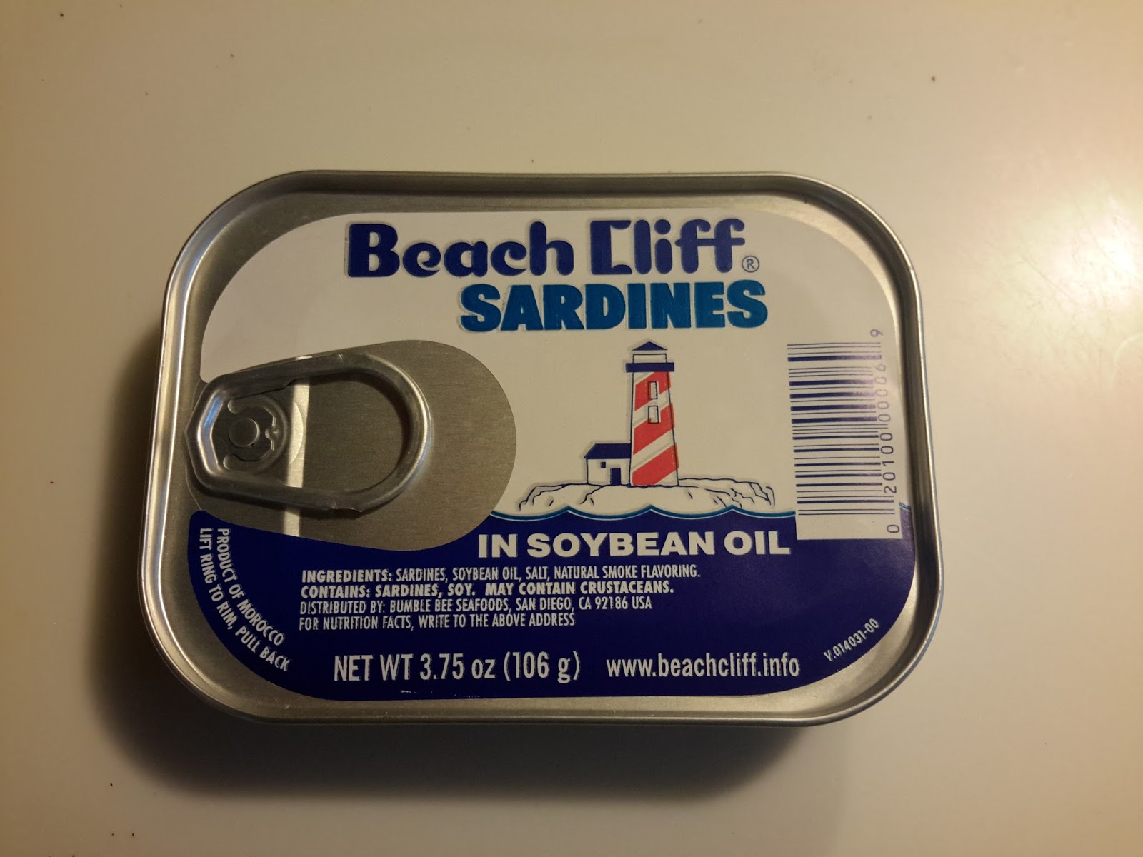 Dollar Store Dreams Day 3 Beach Cliff sardines
