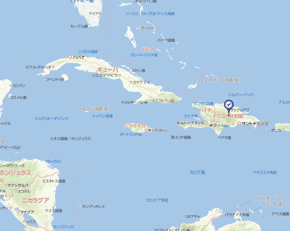 JH1QKG ドミニカ共和国