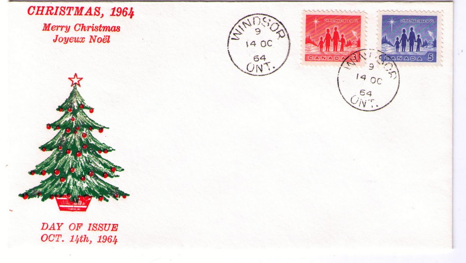 Postal History Corner 1964 Christmas