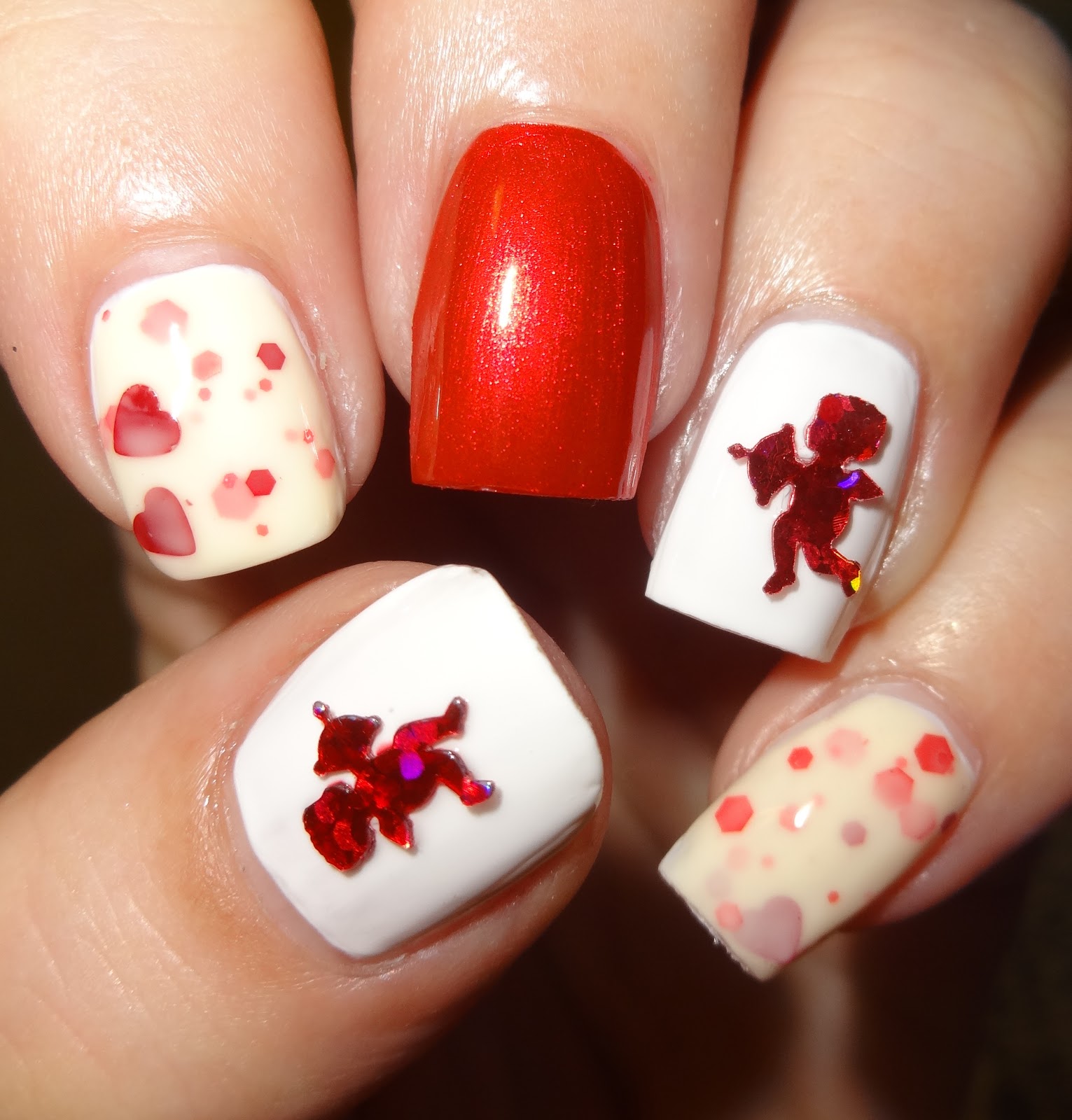 Wendy's Delights Cupid Nail Art Decals from Charlies Nail Art