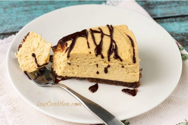 Low Carb No Bake Peanut Butter Cheesecake Recipe Low Carb No Bake Peanut Butter Cheesecake Recipe