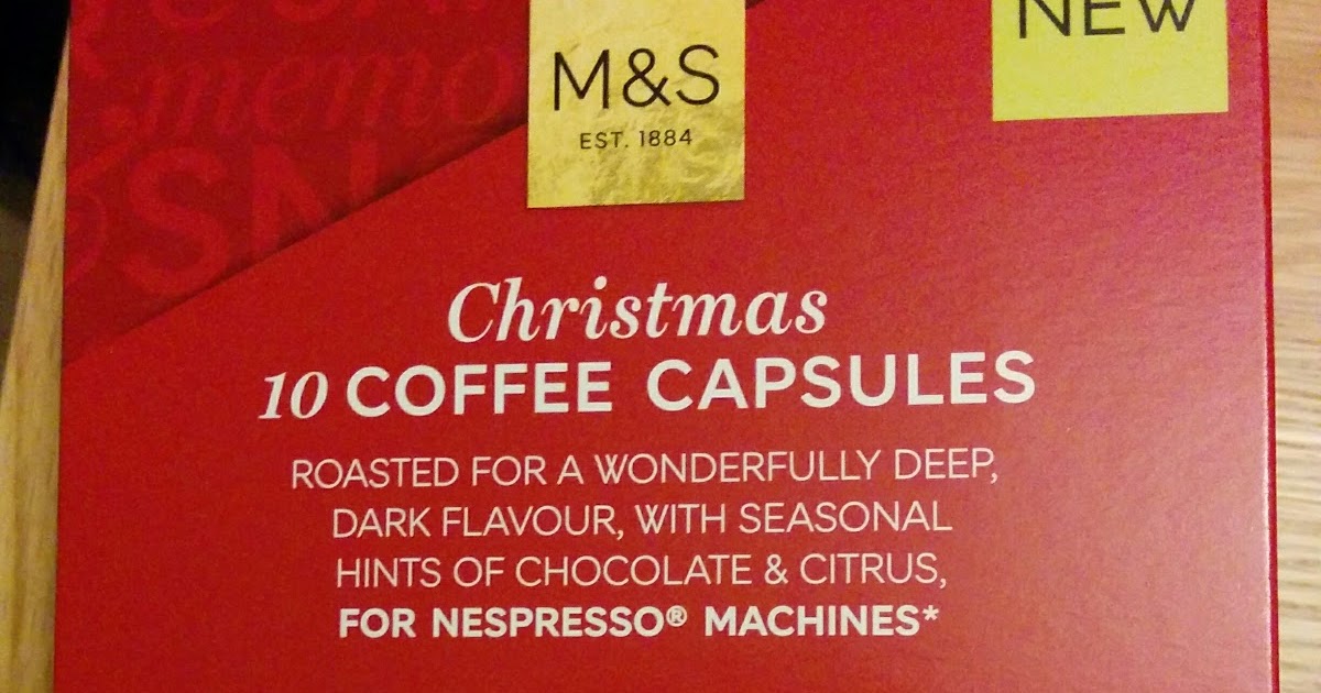 The Excited Eater Marks and Spencer Christmas Coffee Capsules