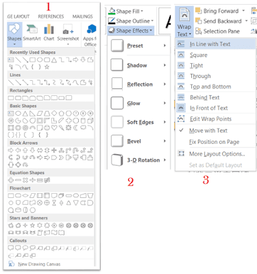 shape and shape format in microsoft word - rean computer 101 shape and shape format in microsoft word - rean computer 101
