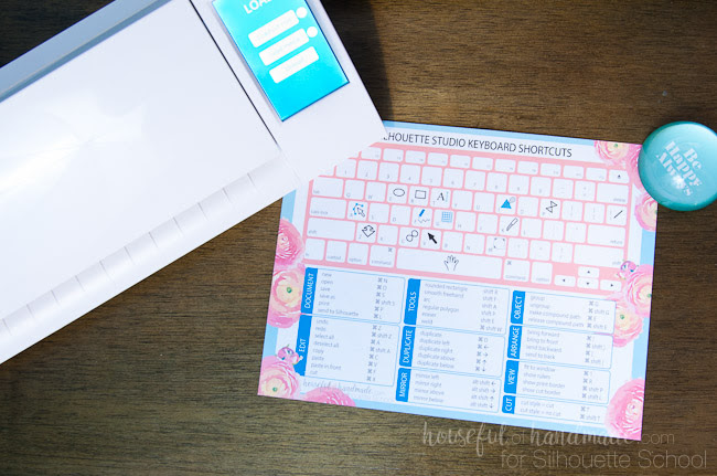 Free Silhouette Studio Keyboard Shortcuts Printable - Silhouette School