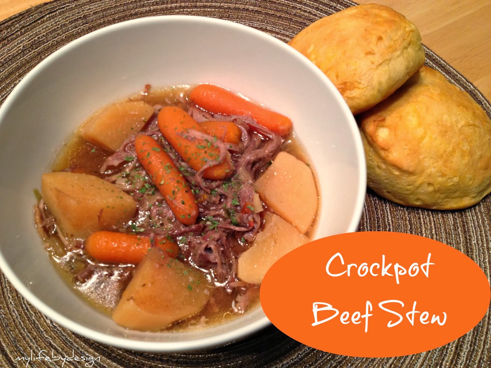 MY LIFE BY DESIGN: Crockpot Beef Stew…