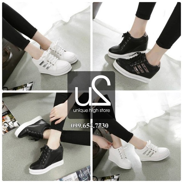 Giày tăng chiều cao nữ sneaker cá tính năng động tại tphcm và hà nộ2i