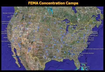 fema concentration locations executive