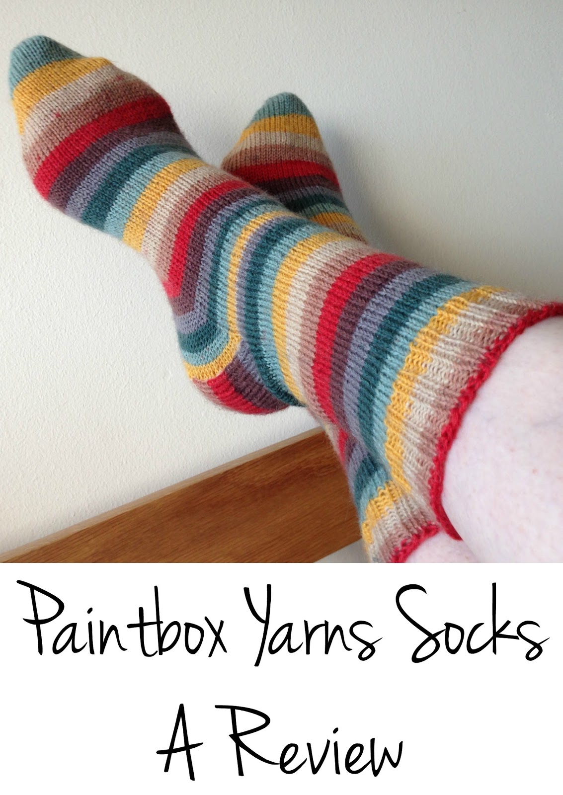 Vikki Bird Designs: FO Friday: Paintbox Yarns Socks (review)