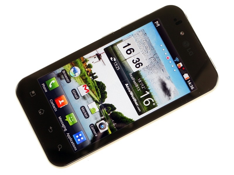 LG Optimus P970 2GB   Titan Schwarz (Ohne Simlock) Smartphone Android