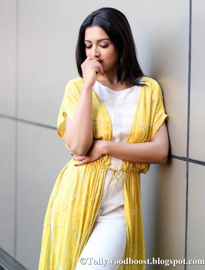 Telugu Girl Catherine Tresa Photo Shoot In White Dress