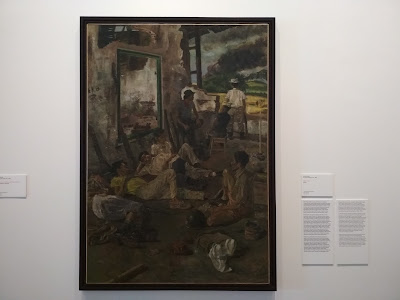 Ngaso karya S. Sudjojono