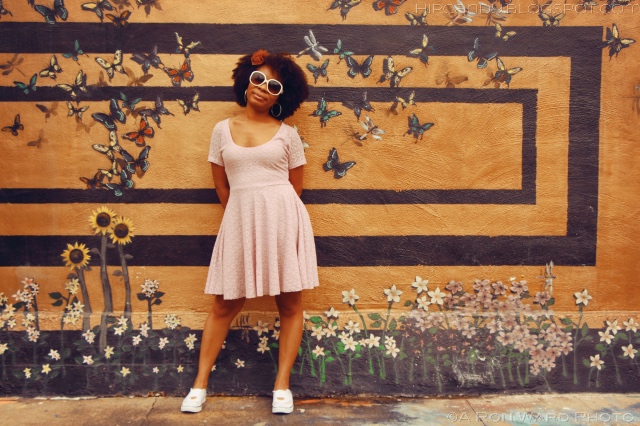 My DIY End of Summer Pink Dress fashion sewing blush pink dress hip couture