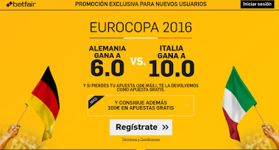 betfair Alemania o Italia ganan supercuota Eurocopa 2016 2 julio betfair Alemania o Italia ganan supercuota Eurocopa 2016 2 julio