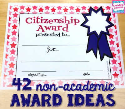 Clroom Freebies Too Non Academic Award Ideas Giving Out Awards At The End Of School Year Is Supposed To Be A Fun Celebration For Students But It Can Also Stressful Time Trying Figure