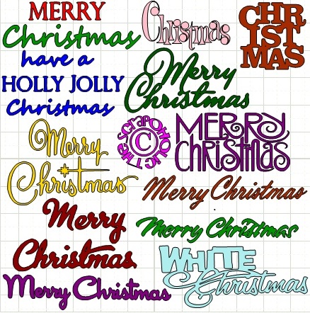 The Scrapoholic : 25 Days of Christmas and Holiday MTC/SVG Files ~ Day 14