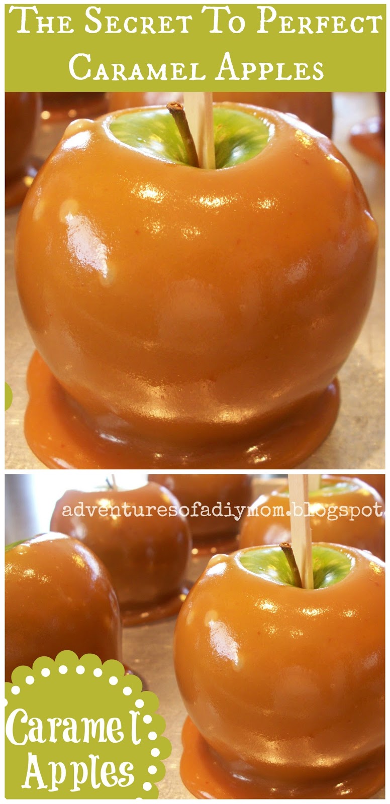 Tips for Perfect Caramel Apples Adventures of a DIY Mom