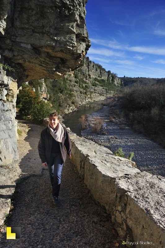 blachier valérie sentier du bord de la baume photo Pascal Blachier