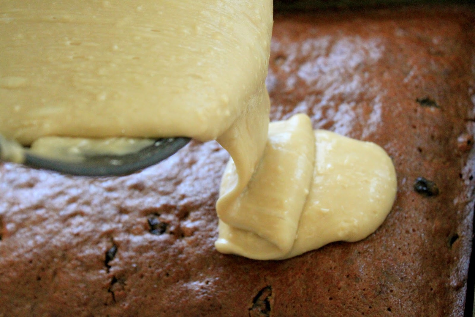 Applesauce Cake with Penuche Frosting A Feast For The Eyes
