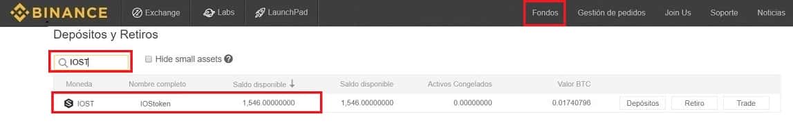 Cómo Comprar IOStoken (IOST) Saldo IOStoken (IOST) Guardar Wallet Monedero My Ether Wallet Enviar