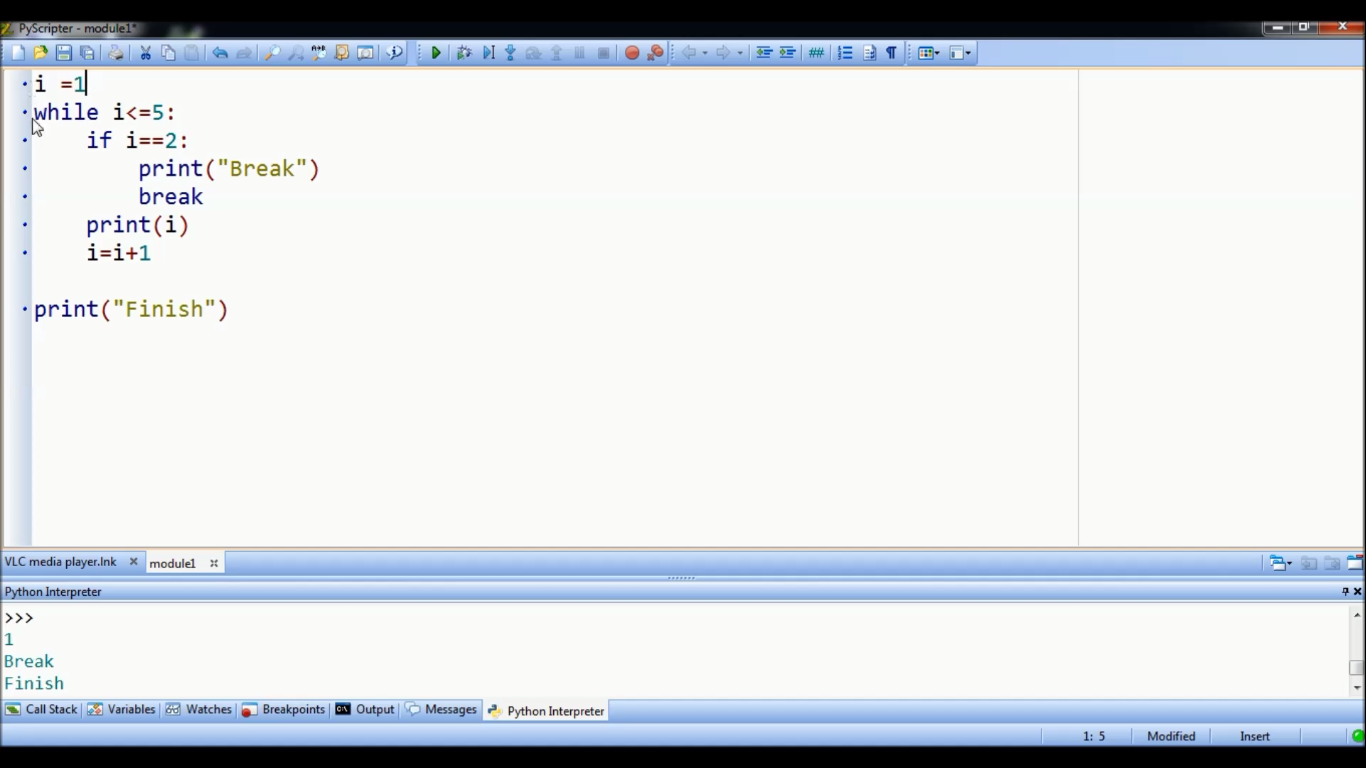 Loop Control Statement