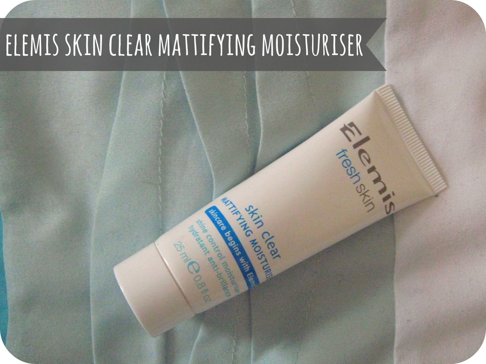 The Pastel Girl Elemis skin clear mattifying moisturiser