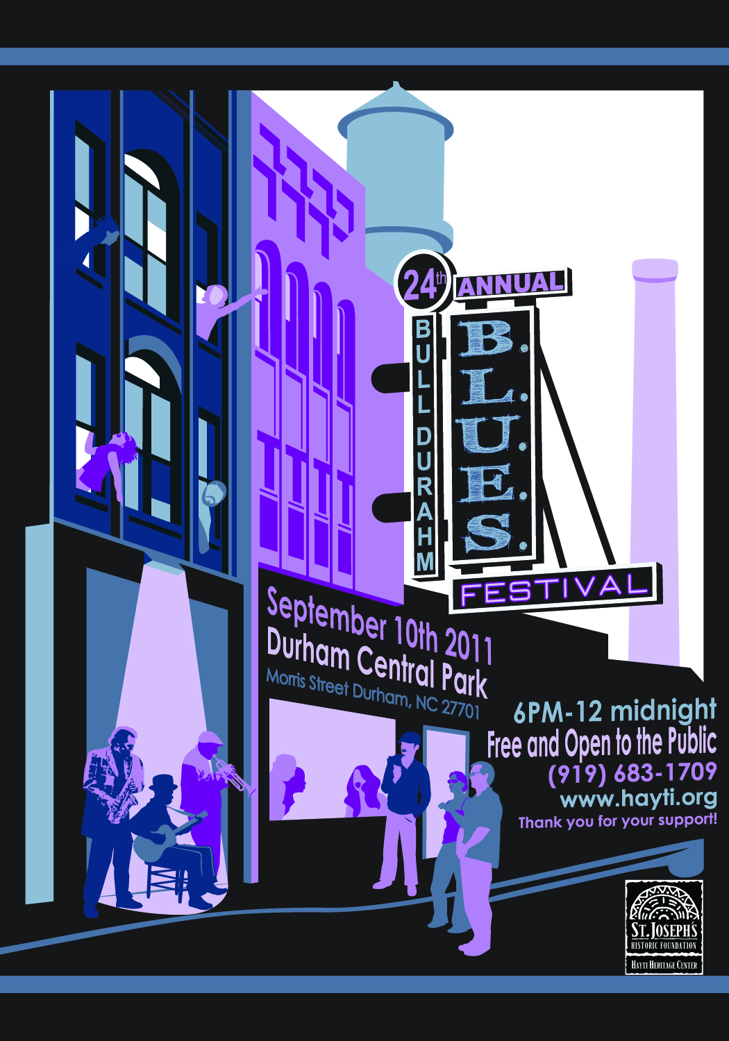 Main Durham News Feed Bull Durham Blues Festival Meets Durham Central Park