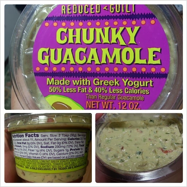 Shannon's Lightening the Load Trader Joe’s Reduced Guilt Chunky Guacamole