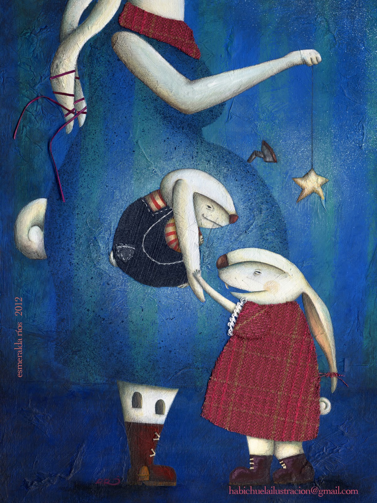 Entre Lápis e Pincéis Esmeralda Ríos