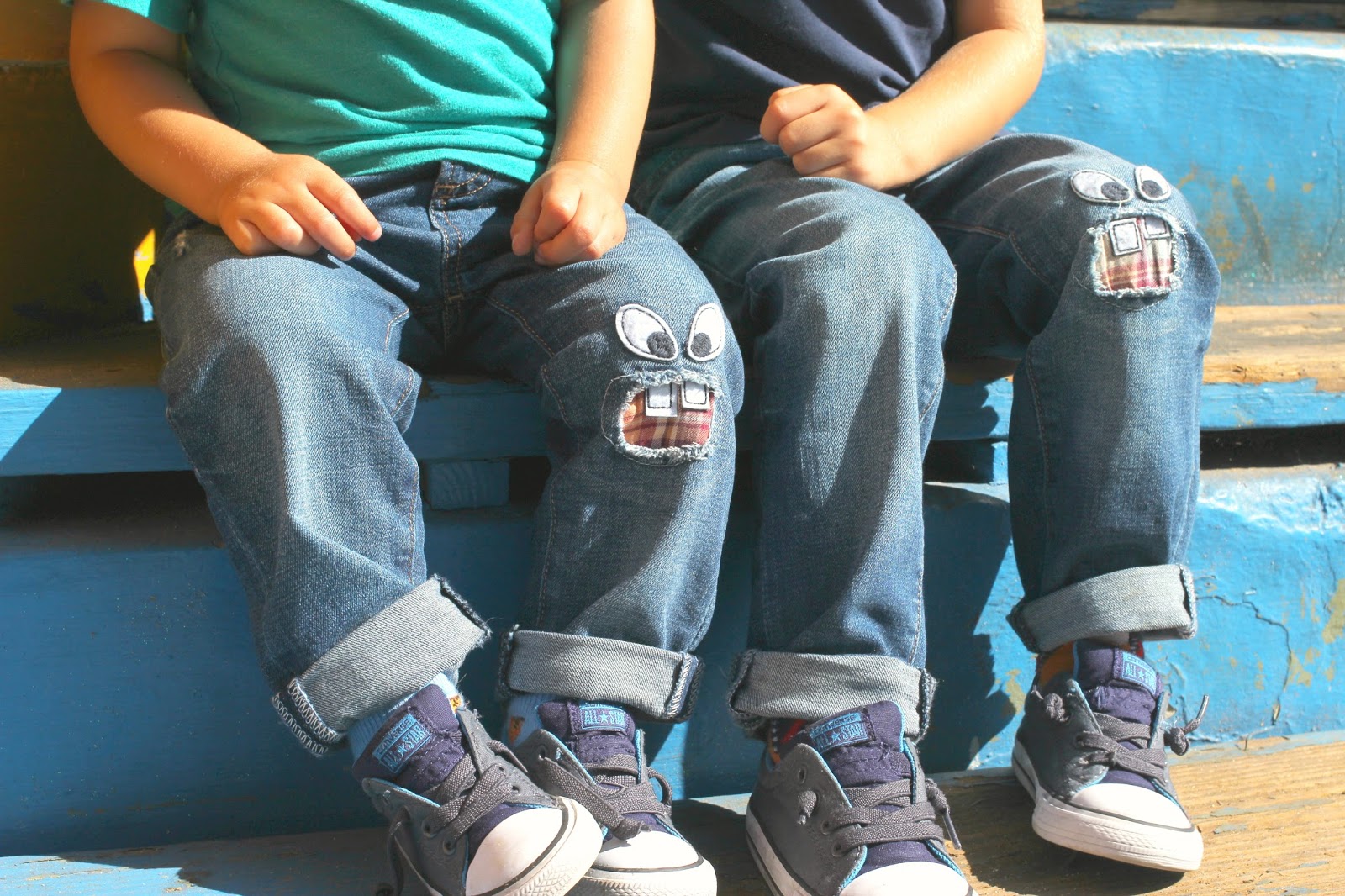 Beautifully Candid The Cutest Monster Knee Jeans and Kids Say and Do