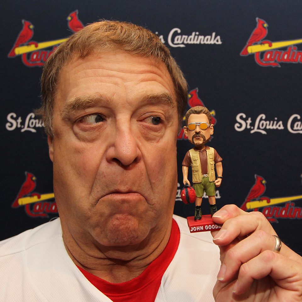 St. Louis Cardinals Honor John Goodman With Bobblehead Doll From 'The