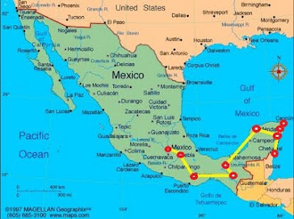 Mexico Route Map