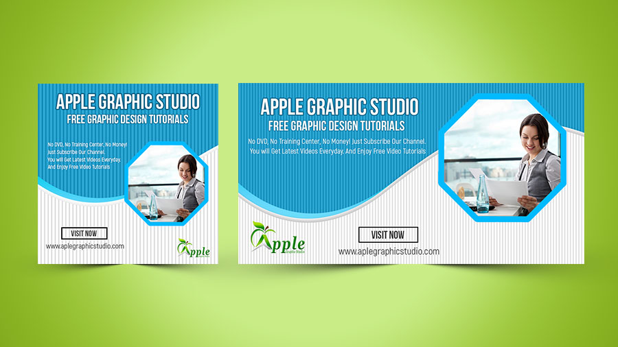 Business Facebook Ads Banner Design Photoshop Cc Tutorial