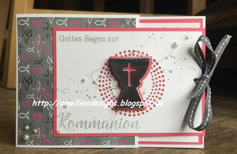 Omellie S Designs Karte Mit Geldfach Zur Kommunion