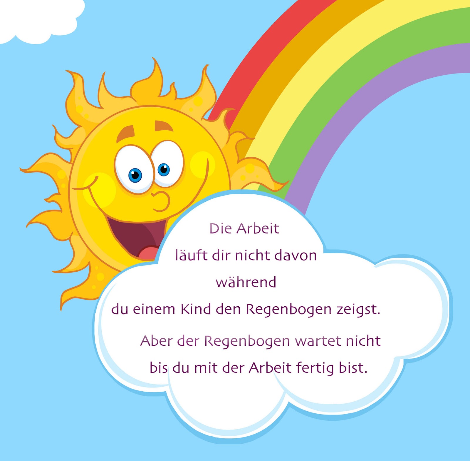 Zitate regenbogen DEN REGENBOGEN