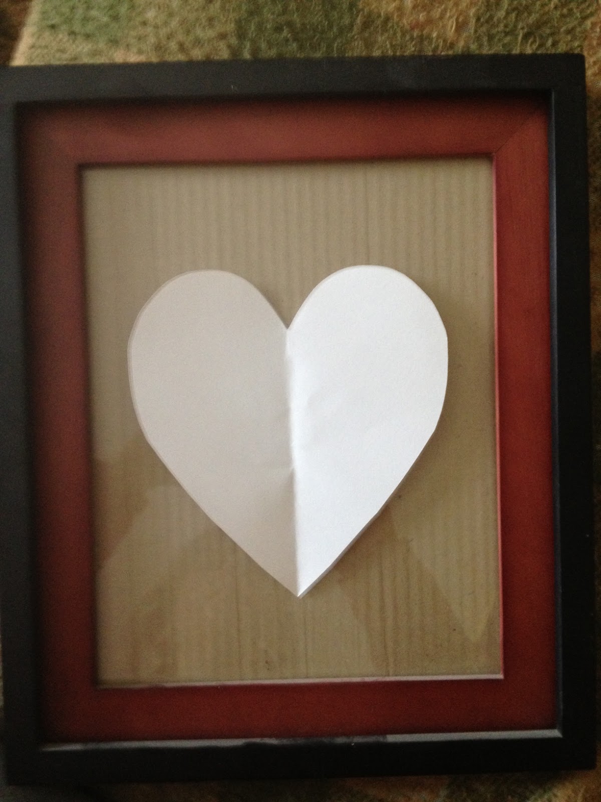 Pretty Purplexing: Simple Valentine's Heart Craft