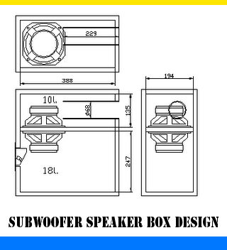 Circuit Wiring Solution: Subwoofer Speaker box design
