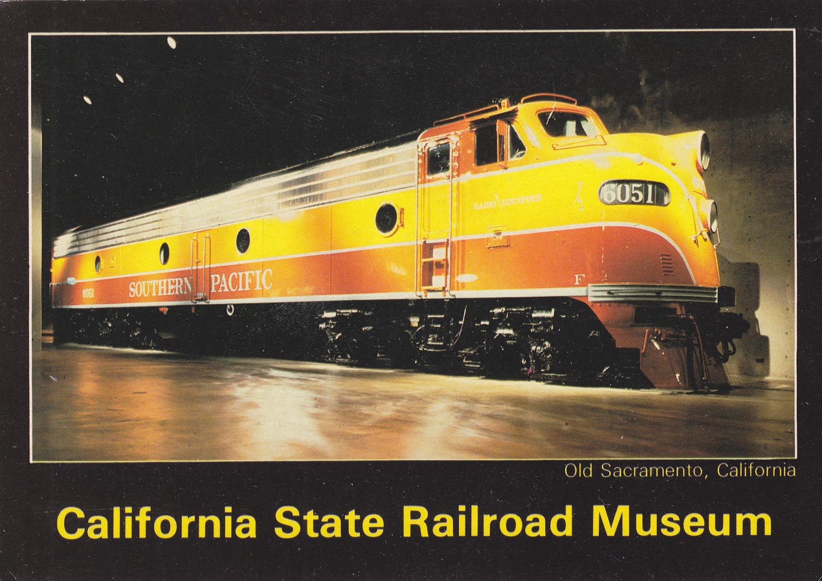 One Postcard a Day California State Railroad Museum