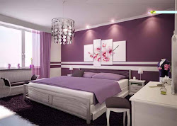 bedroom contemporary modern interior simplicity purple colors designs bedrooms bed colorful decorating decor schemes rooms unique theme grey inspiration luxury