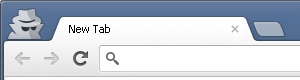 Google Chrome 21 New incognito spy icon