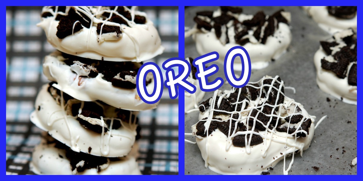 WHITE CHOCOLATE OREO PRETZELS Hugs and Cookies XOXO
