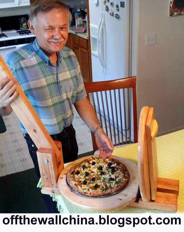 Way Off the Wall (Life in Xiamen Fujian China) EZ Homemade Wooden