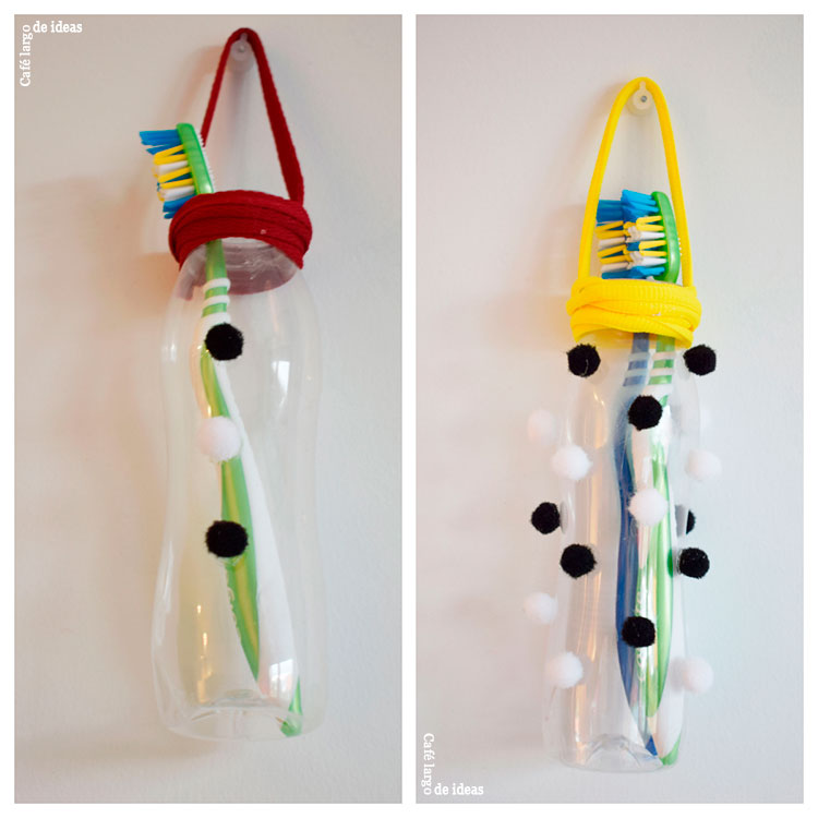 portacepillos de dientes reciclado  Café largo de ideas - Decoración,  Lifestyle, DIY