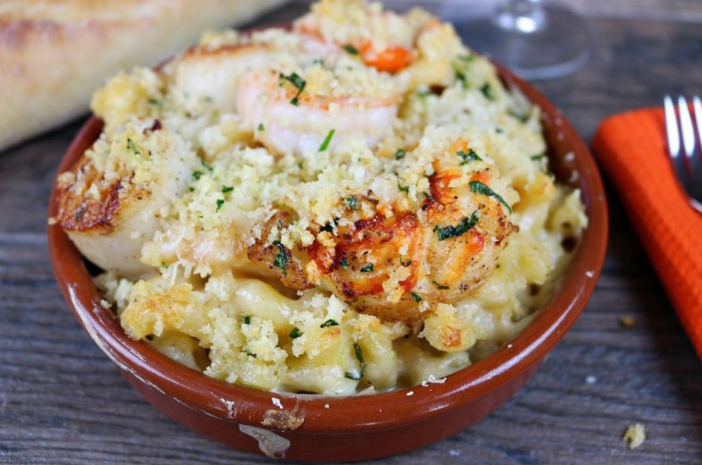 Seafood Mac & Cheese #delicious #dinner