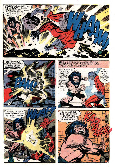New Gods v1 #11 dc bronze age comic book page art by Jack Kirby New Gods v1 #11 dc bronze age comic book page art by Jack Kirby