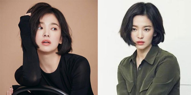 Song Hye Kyo S Beautiful Photo Shoot Change Your Hair Style To Be Long And Beautiful
