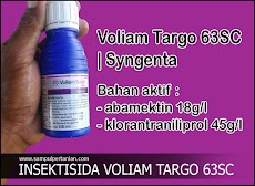 Insektisida VOLIAM TARGO 63SC dengan bahan aktif Abamectin dan Chlorantraniliprole