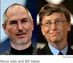 Steve jobs dan Bill gates Steve jobs dan Bill gates