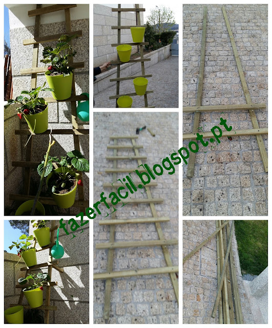 jardim vertical escada:Fazer Fácil: Jardim vertical em forma de escada jardim vertical escada:Fazer Fácil: Jardim vertical em forma de escada